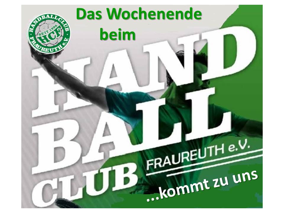 … wohin am Wochenende – natürlich zum Handball