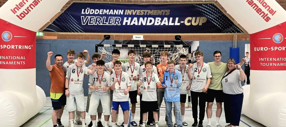 C-Jugend holt 2. Platz beim internationalen Verler Handballcup