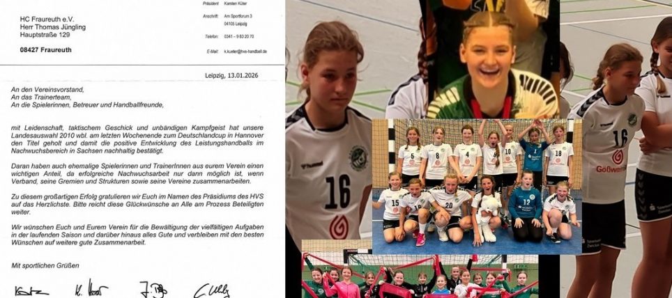 Erfolgreiche Nachwuchsarbeit trägt Früchte ….