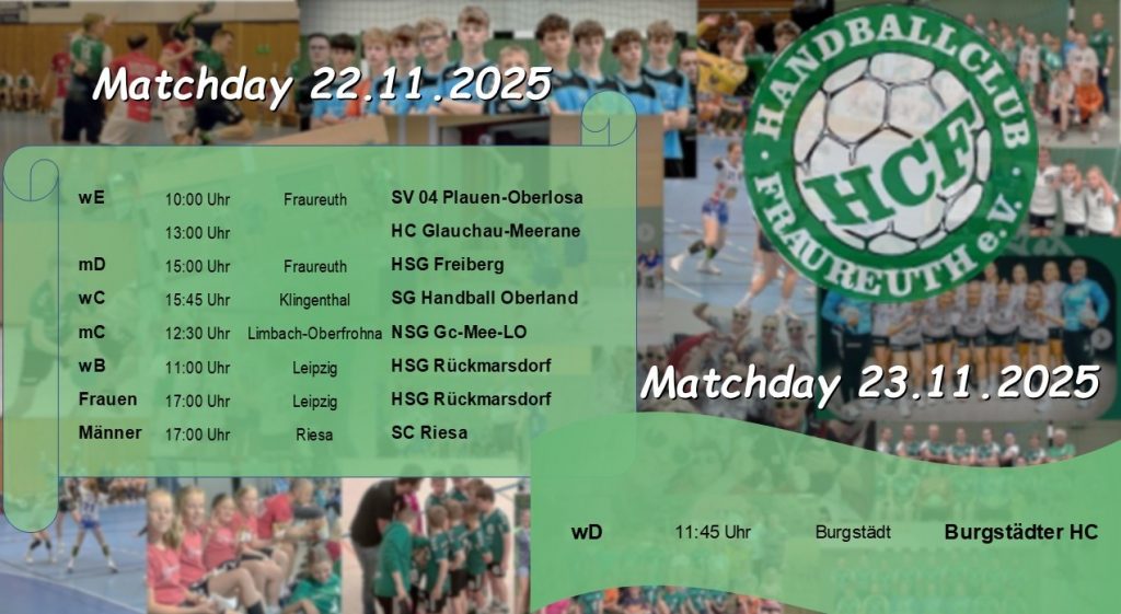 ‼🤾 … wohin am Wochenende, natürlich zum Handball 🤾