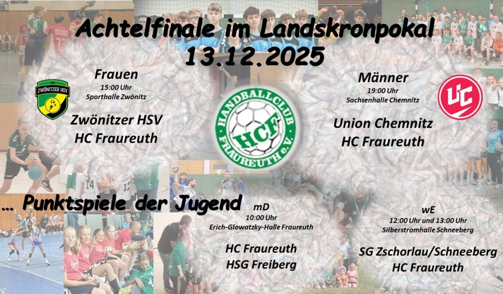 ‼🤾 … wohin am Wochenende, natürlich zum Handball 🤾