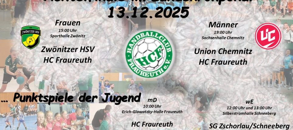 ‼🤾 … wohin am Wochenende, natürlich zum Handball 🤾