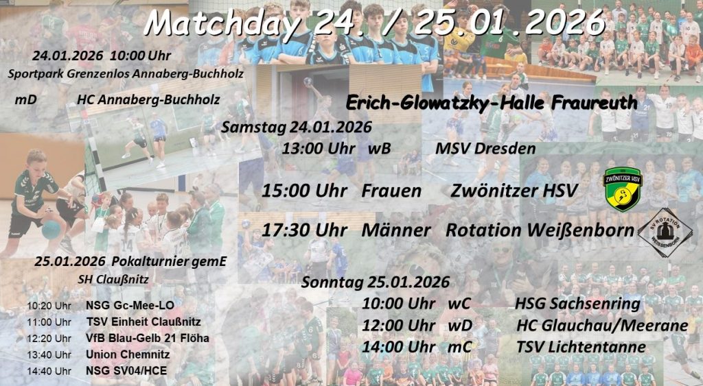 ‼🤾 … wohin am Wochenende, natürlich zum Handball 🤾