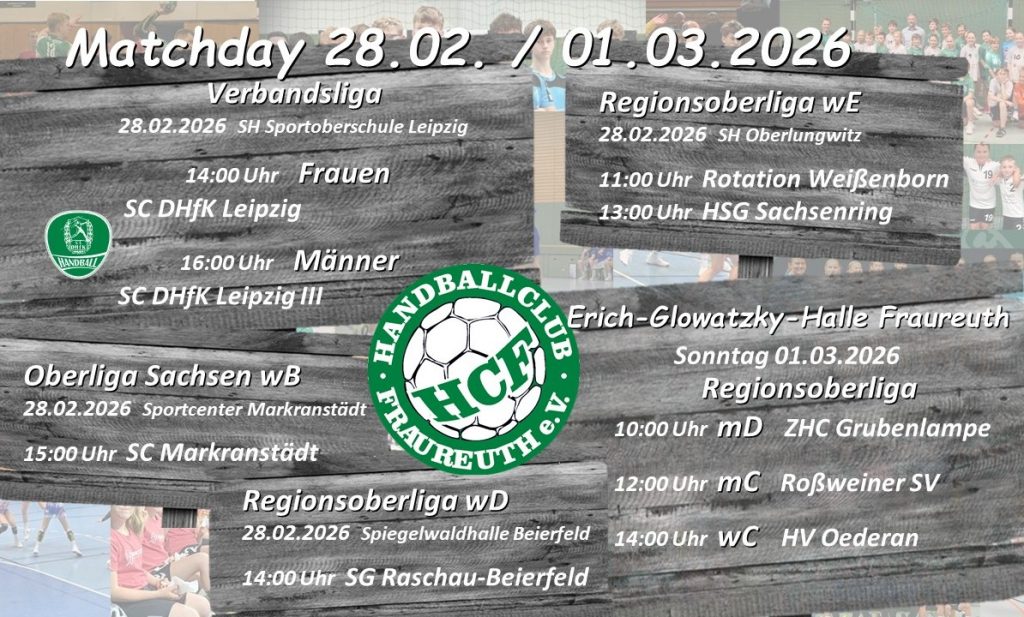 ‼🤾 … wohin am Wochenende, natürlich zum Handball 🤾