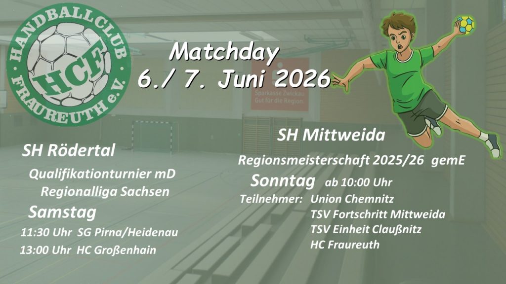 Qualifikation 2026/27 & Regionsmeisterschaft 2025/26